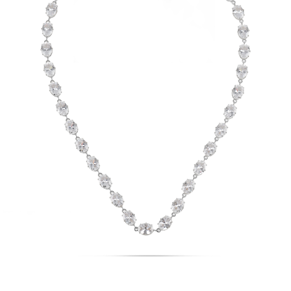 Κολιέ με πέτρες ζιργκόν Mar and Mar Celestine (Silver)