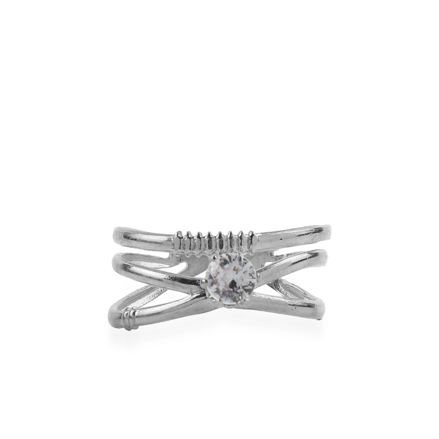 Γυναικείο δαχτυλίδι Mar and Mar Aurivine (Silver) από ανοξείδωτο ατσάλι