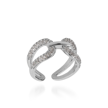 Γυναικείο δαχτυλίδι με ζιργκόν Mar and Mar Velissia