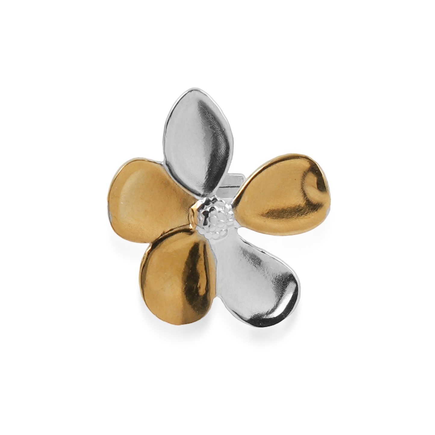 Γυναικείο δαχτυλίδι Mar and Mar Floralis Mix από ανοξείδωτο ατσάλι