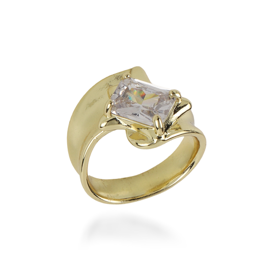 Γυναικείο δαχτυλίδι με ζιργκόν Mar and Mar Emberline