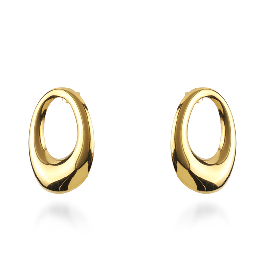 Σκουλαρίκια καρφωτά Mar and Mar Azura από ανοξείδωτο ατσάλι