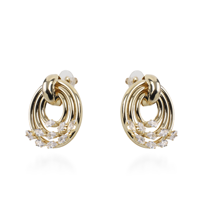 Σκουλαρίκια καρφωτά με ζιργκόν Mar and Mar Riona