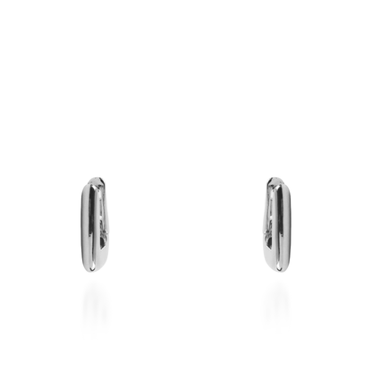 Σκουλαρίκια κρίκοι Mar and Mar Nerine (Silver) από ανοξείδωτο ατσάλι