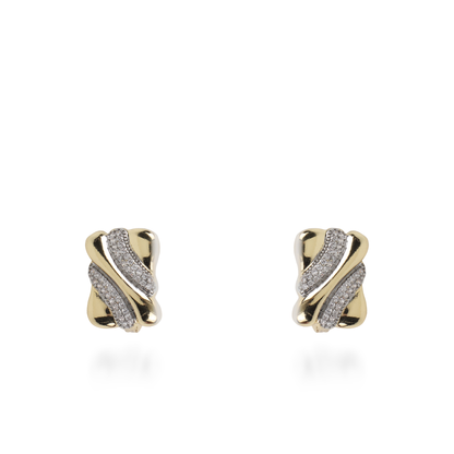 Σκουλαρίκια καρφωτά με ζιργκόν Mar and Mar Sidra