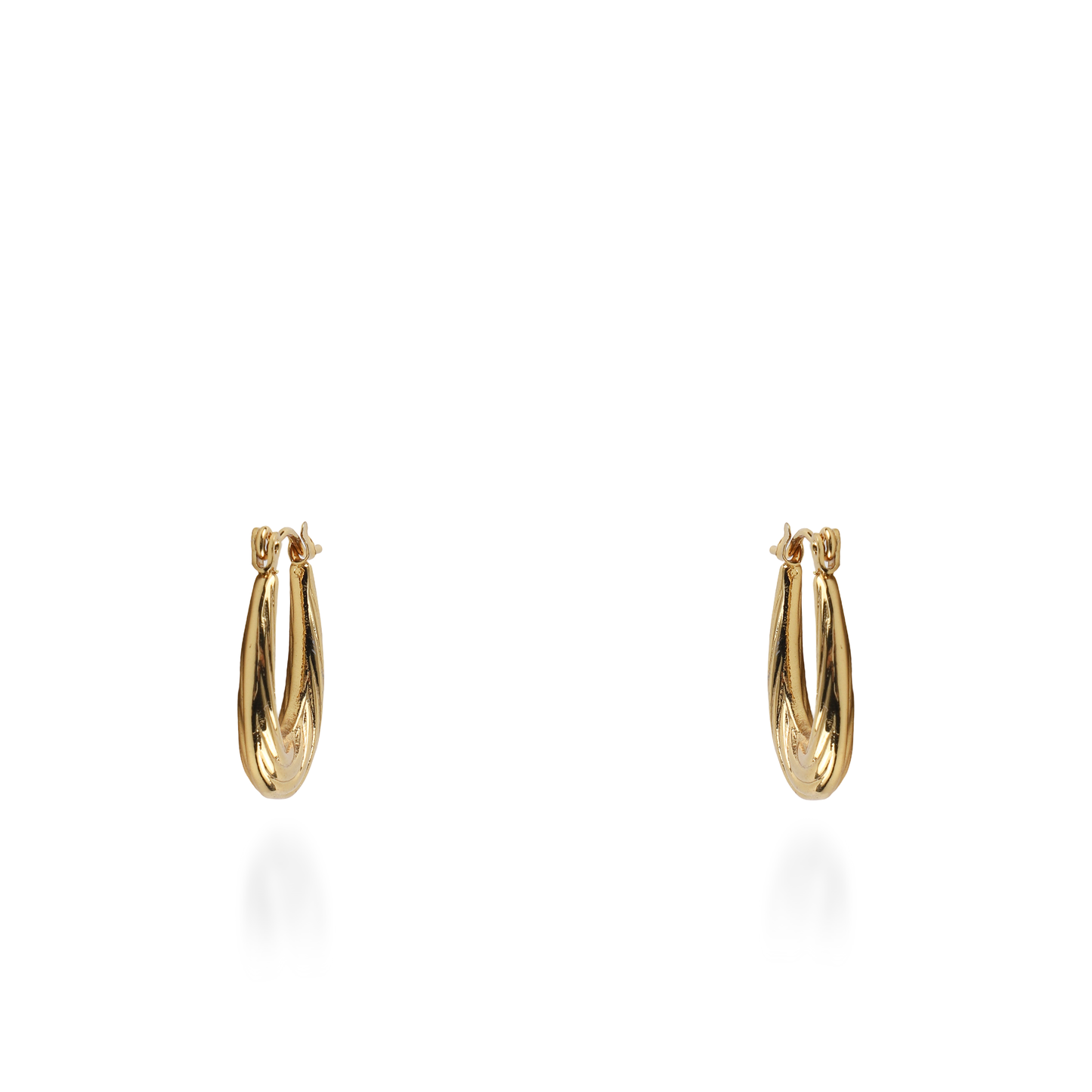 Σκουλαρίκια κρίκοι Mar and Mar Anoria από ανοξείδωτο ατσάλι