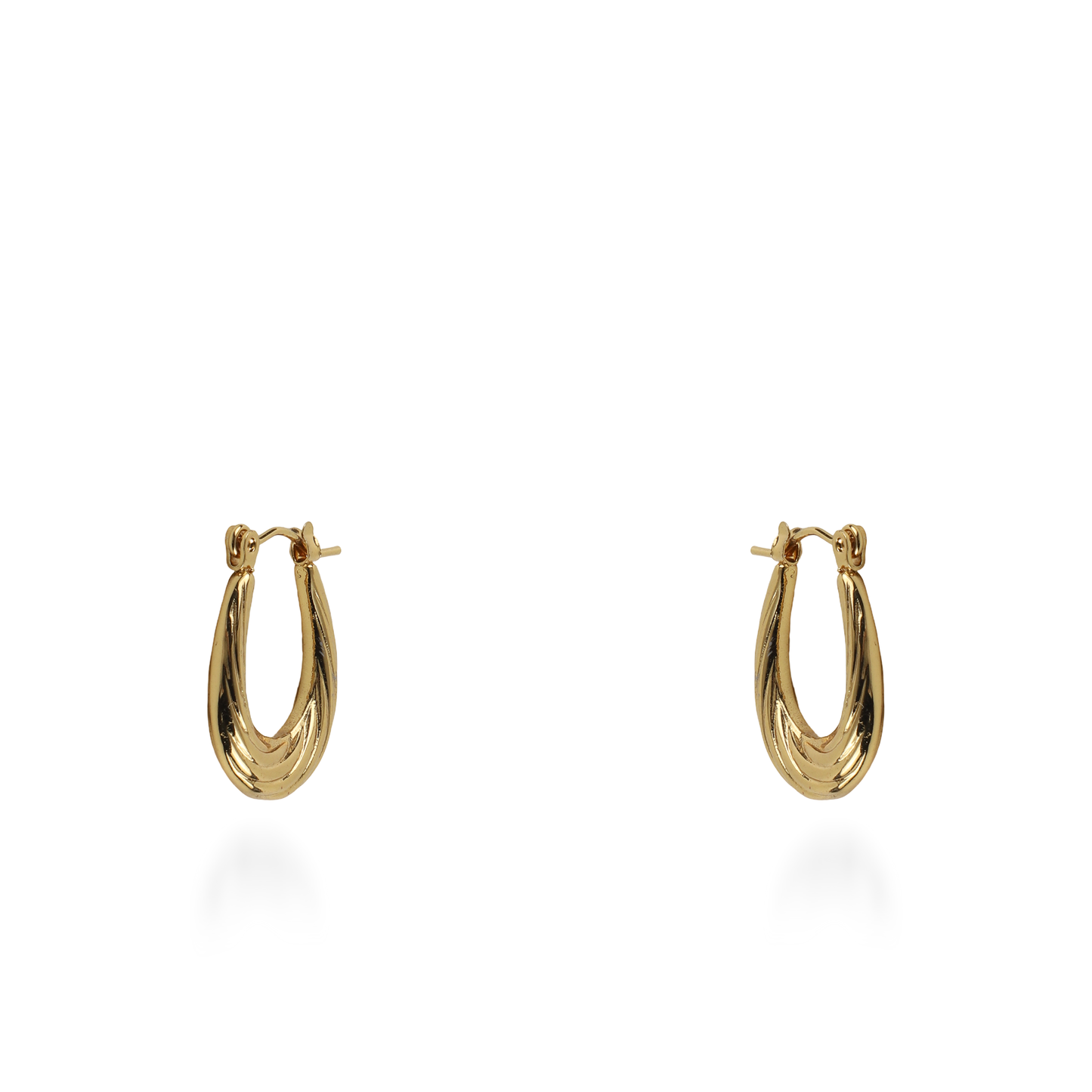 Σκουλαρίκια κρίκοι Mar and Mar Anoria από ανοξείδωτο ατσάλι