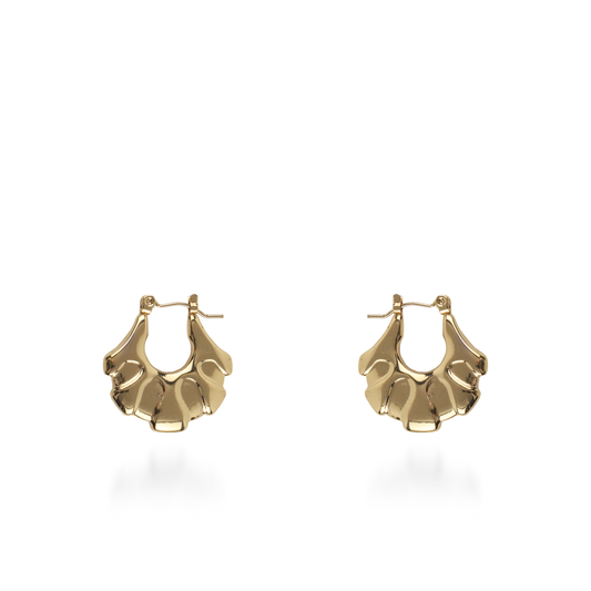 Σκουλαρίκια κρίκοι Mar and Mar Valyra από ανοξείδωτο ατσάλι