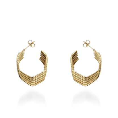 Σκουλαρίκια κρίκοι Mar and Mar Lysithea