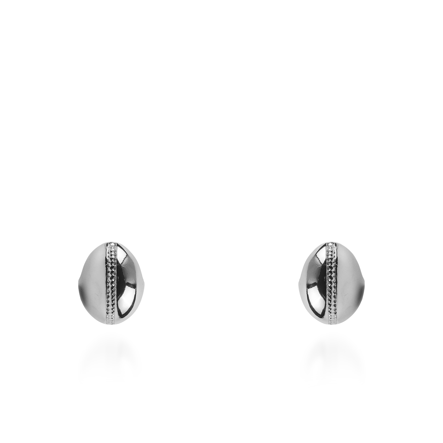 Σκουλαρίκια κρίκοι Mar and Mar Evadne από ανοξείδωτο ατσάλι