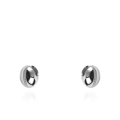 Σκουλαρίκια κρίκοι Mar and Mar Evadne από ανοξείδωτο ατσάλι