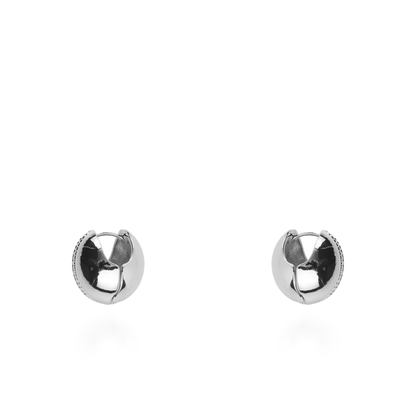 Σκουλαρίκια κρίκοι Mar and Mar Evadne από ανοξείδωτο ατσάλι