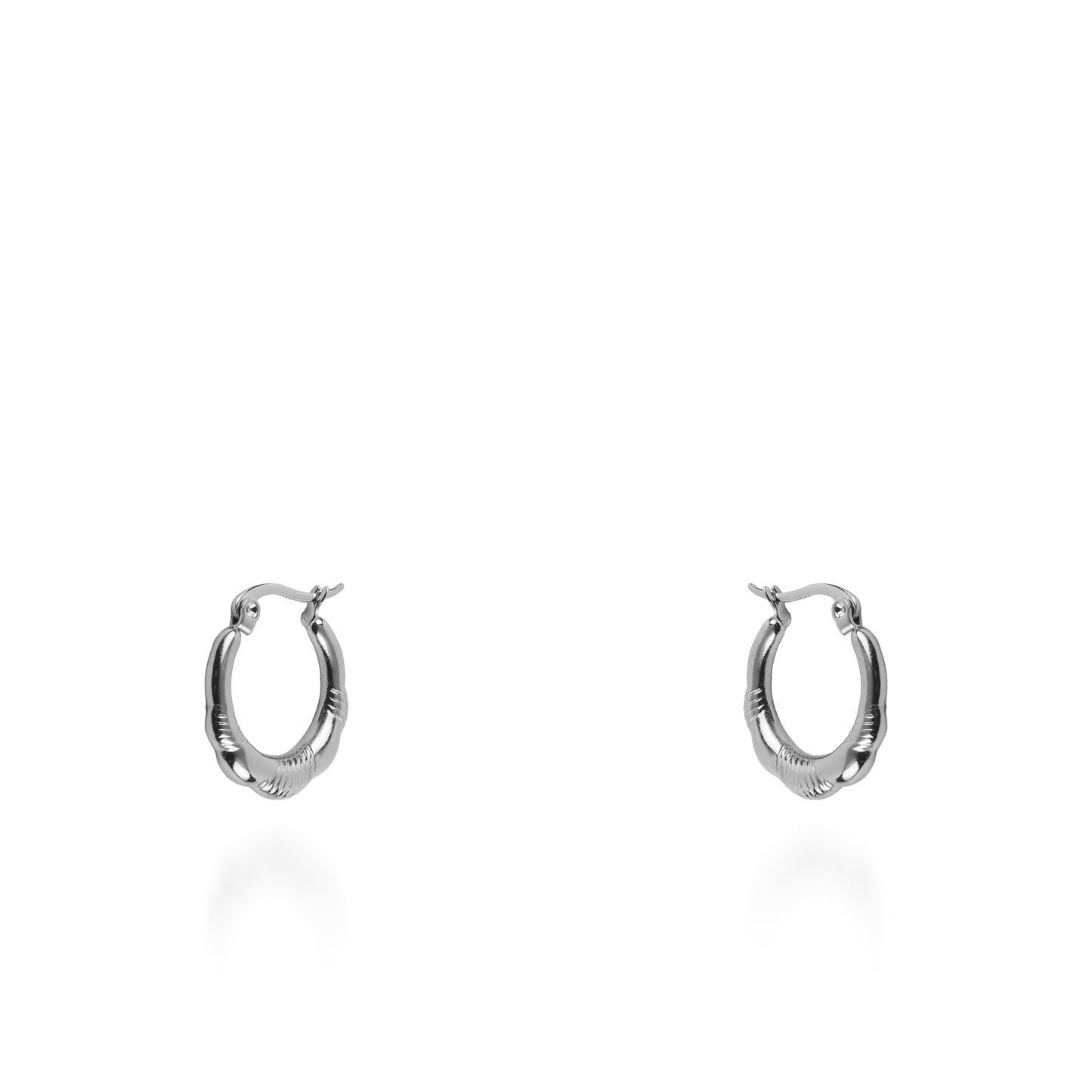 Σκουλαρίκια κρίκοι Mar and Mar Renia από ανοξείδωτο ατσάλι