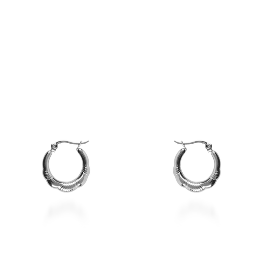 Σκουλαρίκια κρίκοι Mar and Mar Renia από ανοξείδωτο ατσάλι