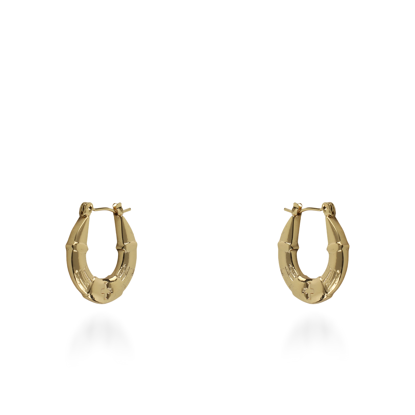 Σκουλαρίκια κρίκοι Mar and Mar Zeny από ανοξείδωτο ατσάλι