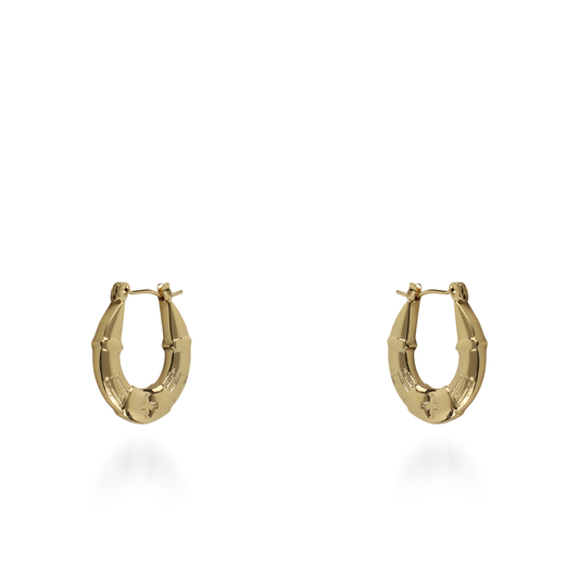 Σκουλαρίκια κρίκοι Mar and Mar Zeny από ανοξείδωτο ατσάλι