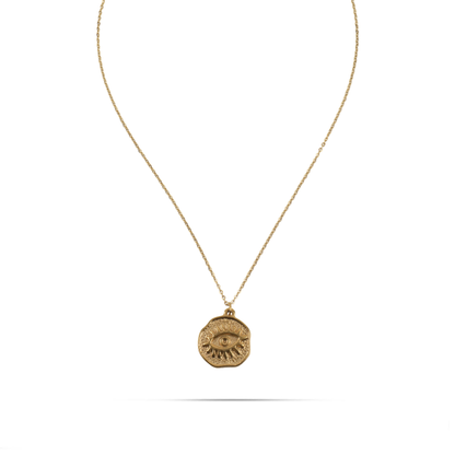 Κολιέ με ματάκι Mar and Mar Solis από ανοξείδωτο ατσάλι