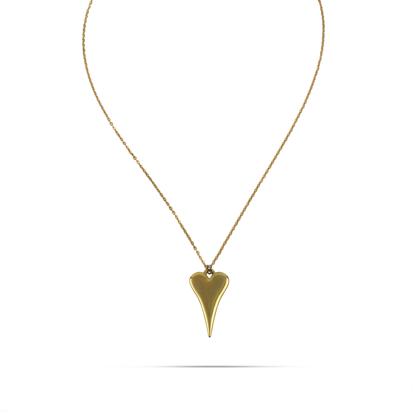 Κολιέ με καρδούλα Mar and Mar Elira από ανοξείδωτο ατσάλι