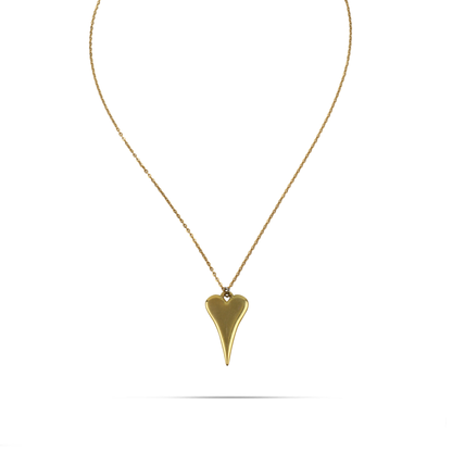 Κολιέ με καρδούλα Mar and Mar Elira από ανοξείδωτο ατσάλι