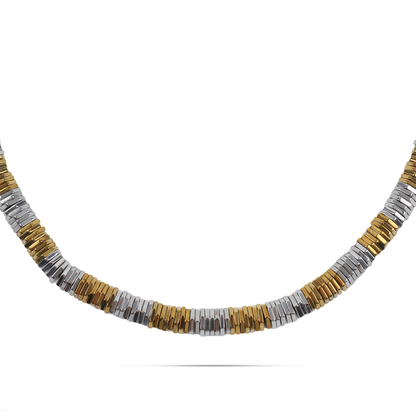 Αλυσίδα λαιμού Mar and Mar Mosaic από ανοξείδωτο ατσάλι