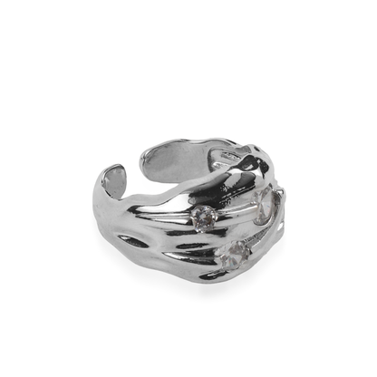 Γυναικείο δαχτυλίδι με πέτρες ζιργκόν Mar and Mar Elixy