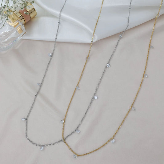 Aλυσίδα κοιλιάς/μέσης με χάντρες Mar and Mar Cressida Belly Chain από ανοξείδωτο ατσάλι