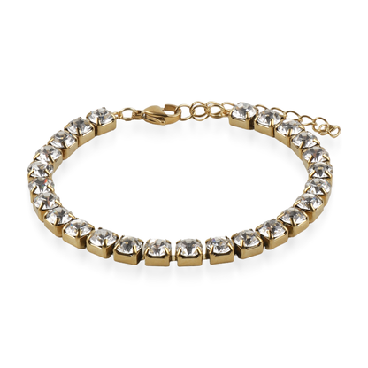 Αλυσίδα χεριού με ζιργκόν Mar and Mar Kyon από ανοξείδωτο ατσάλι