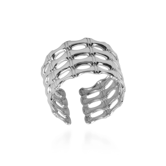 Γυναικείο δαχτυλίδι Mar and Mar Bailicy (Silver) από ανοξείδωτο ατσάλι