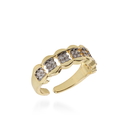 Γυναικείο δαχτυλίδι με πέτρες ζιργκόν Mar and Mar Bally