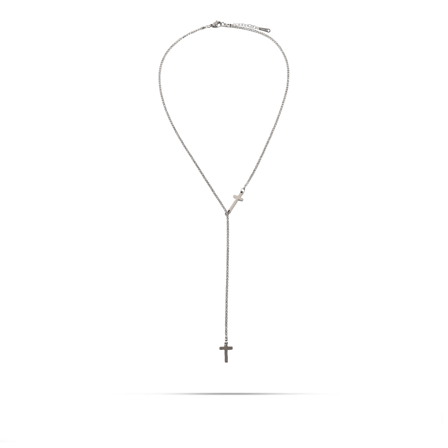 Κολιέ με πέτρες ζιργκόν Mar and Mar Faithy από ανοξείδωτο ατσάλι