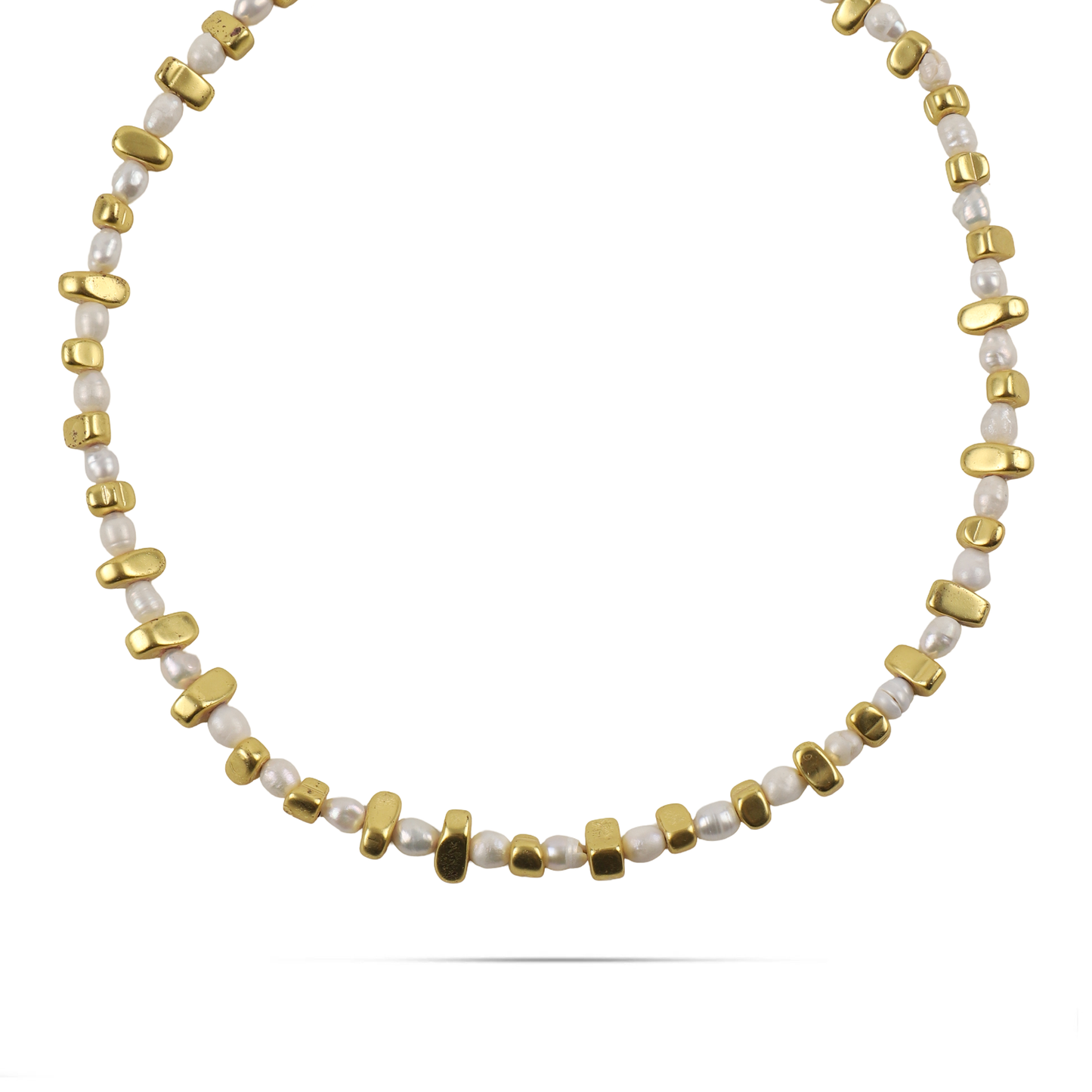 Κολιέ με μαργαριτάρια νερού Mar and Mar Nereis από ανοξείδωτο ατσάλι