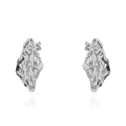 Σκουλαρίκια κρεμαστά Mar and Mar Catryn (Silver) από ανοξείδωτο ατσάλι