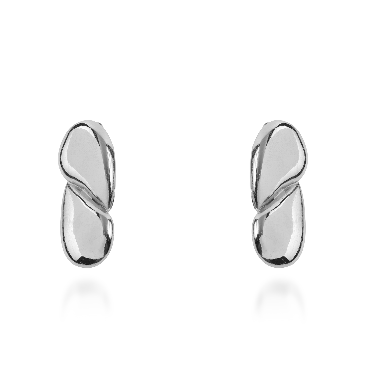 Σκουλαρίκια καρφωτά Mar and Mar Nuvile από ανοξείδωτο ατσάλι