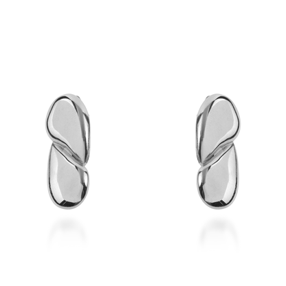 Σκουλαρίκια καρφωτά Mar and Mar Nuvile από ανοξείδωτο ατσάλι