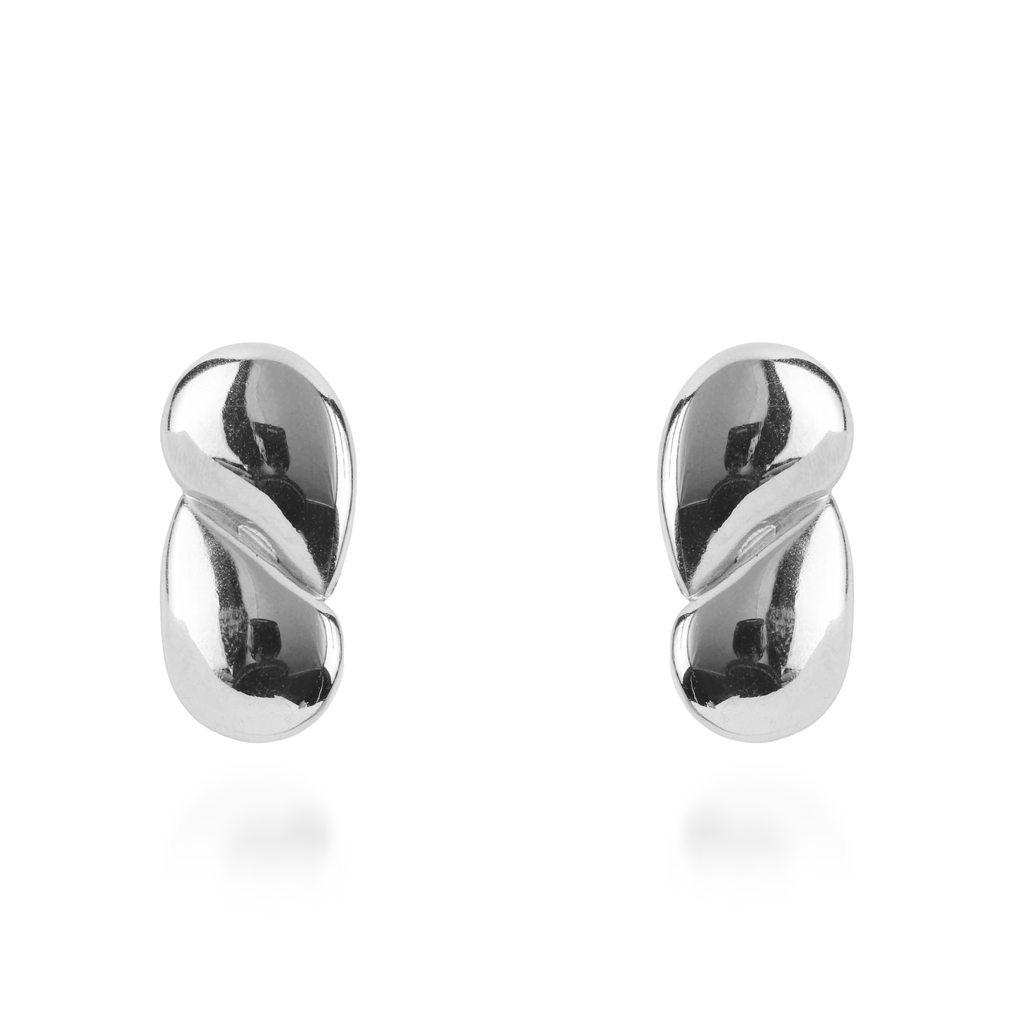 Σκουλαρίκια καρφωτά Mar and Mar Nuvile από ανοξείδωτο ατσάλι