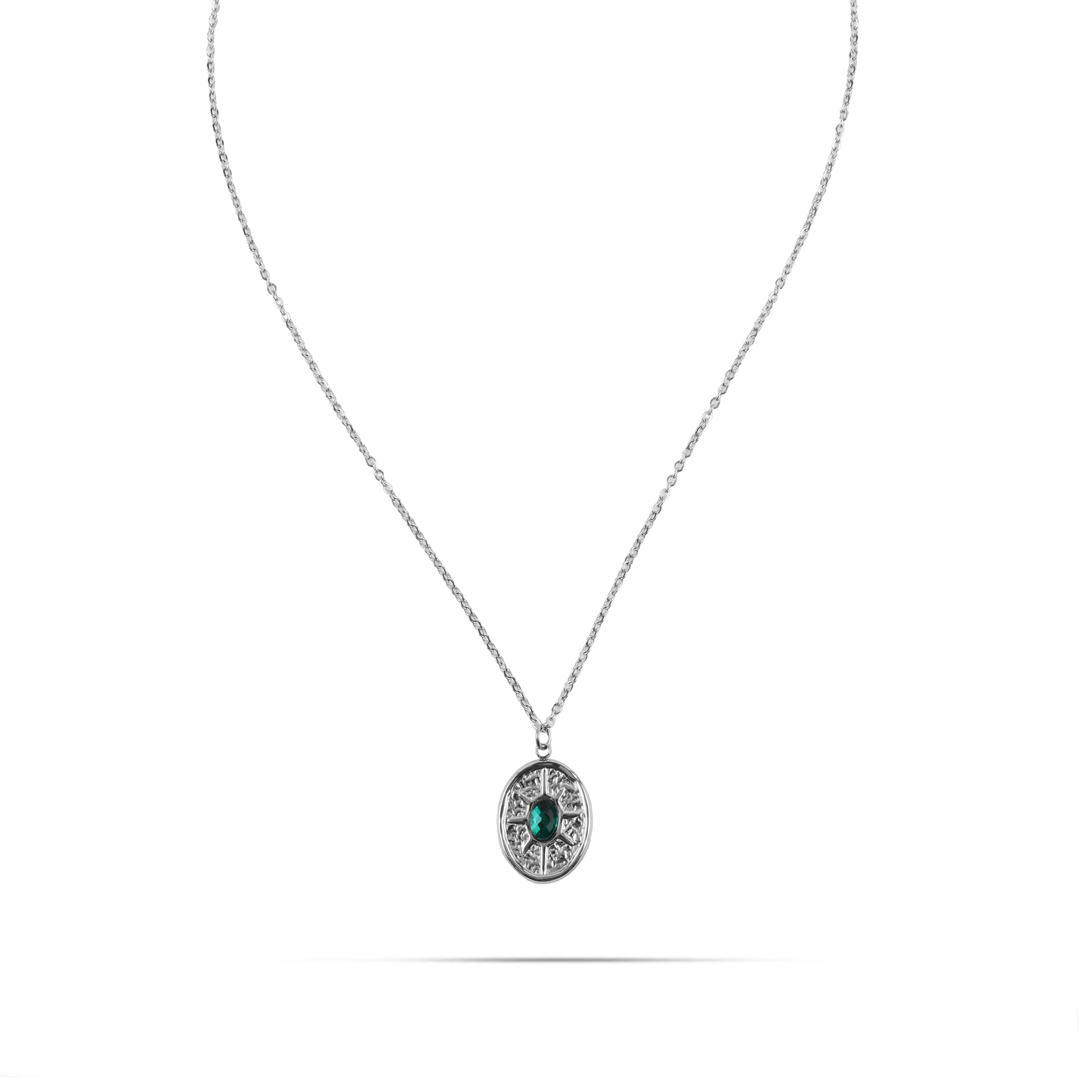 Κολιέ Mar and Mar Emeria (Silver) από ανοξείδωτο ατσάλι