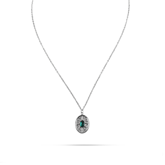 Κολιέ Mar and Mar Emeria (Silver) από ανοξείδωτο ατσάλι