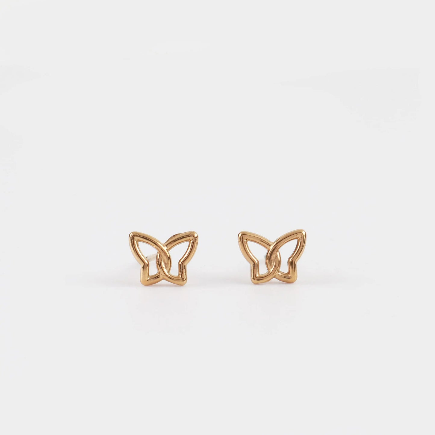 Παιδικά σκουλαρίκια καρφωτά πεταλούδες Mar &amp; Mar Butterfly Knot Kids από ανοξείδωτο ατσάλι