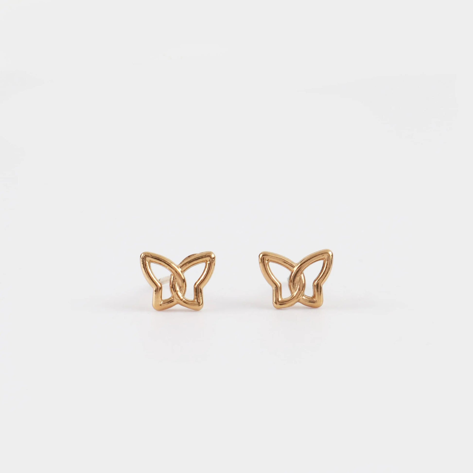 Παιδικά σκουλαρίκια καρφωτά πεταλούδες Mar &amp; Mar Butterfly Knot Kids από ανοξείδωτο ατσάλι