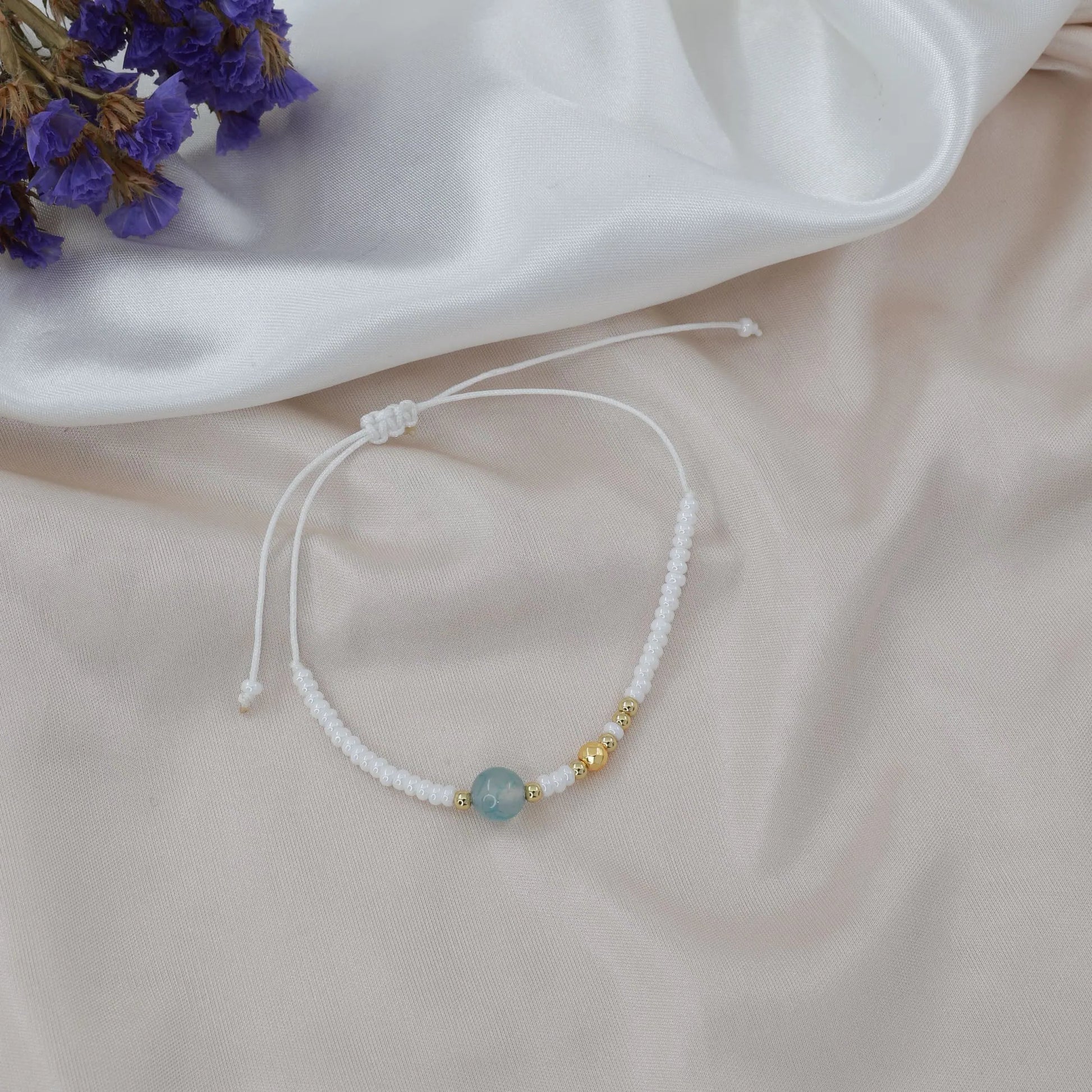 Αλυσίδα ποδιού χειροποίητη Mar &amp; Mar Asha Anklet από ανοξείδωτο ατσάλι