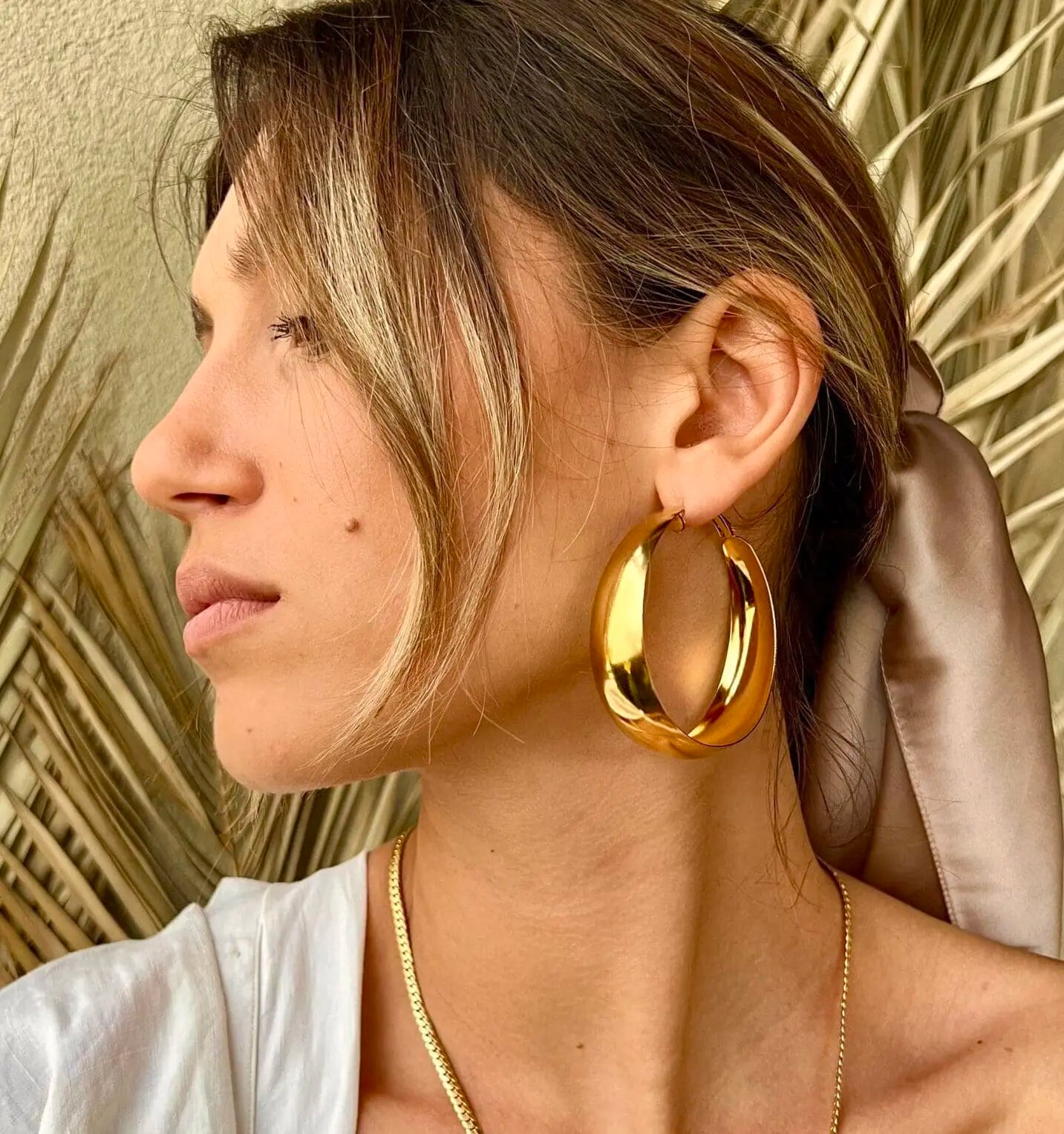 Σκουλαρίκια κρίκοι Mar &amp; Mar Natty από ανοξείδωτο ατσάλι