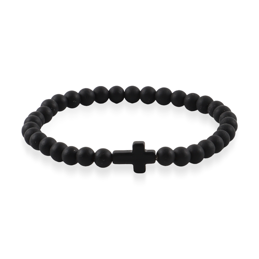 Ανδρικό χειροποίητο βραχιόλι Mar and Mar Javier με φυσικές ορυκτές πέτρες Όνυχα