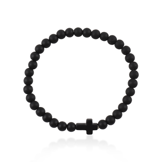 Ανδρικό χειροποίητο βραχιόλι Mar and Mar Javier με φυσικές ορυκτές πέτρες Όνυχα