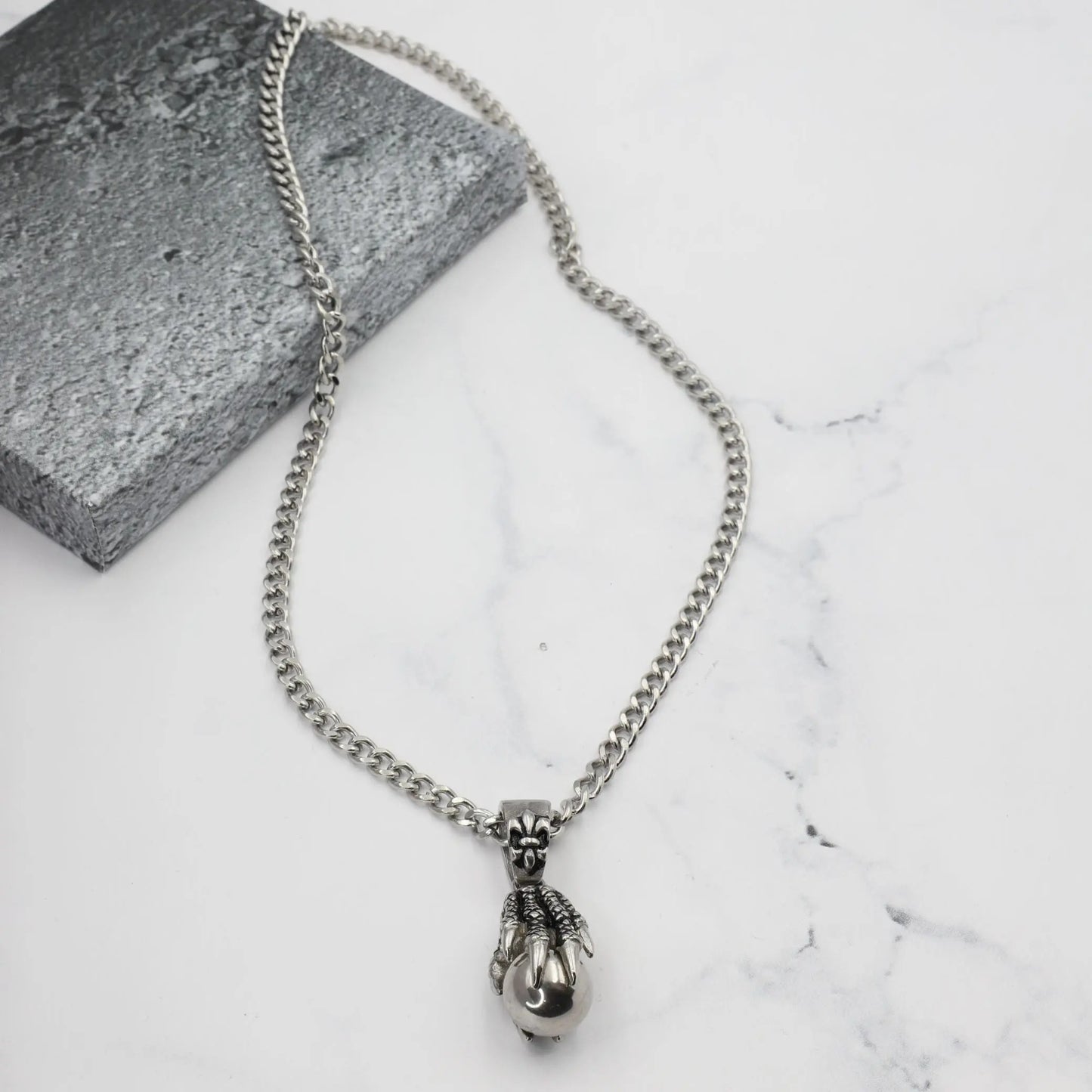 Κολιέ πόδι αετού Mar &amp; Mar Eagle Foot Pendant από ανοξείδωτο ατσάλι