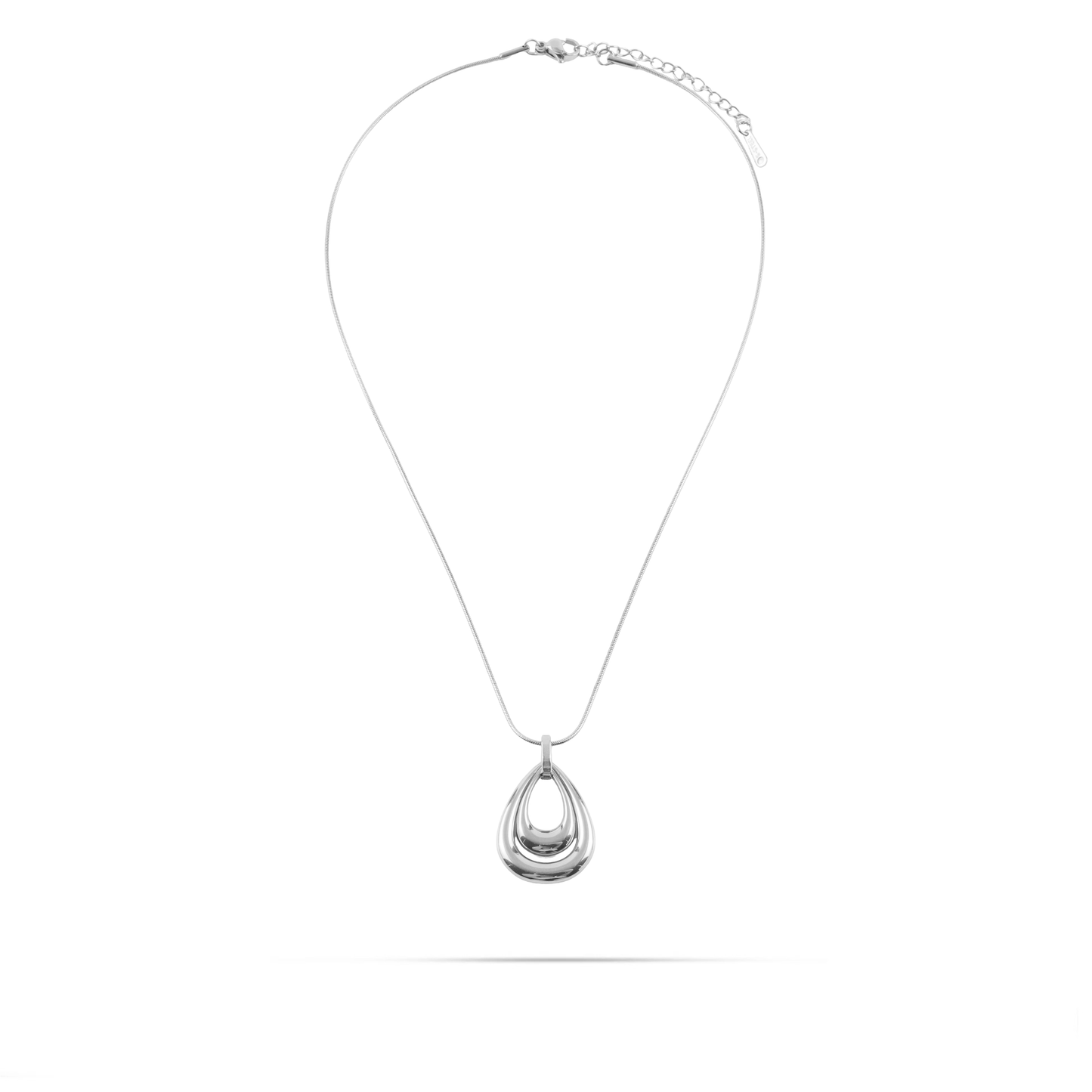 Κολιέ Mar and Mar Dailyn Silver από ανοξείδωτο ατσάλι