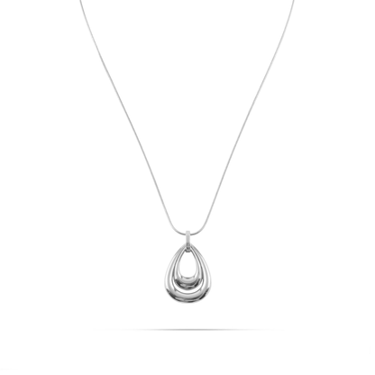 Κολιέ Mar and Mar Dailyn Silver από ανοξείδωτο ατσάλι