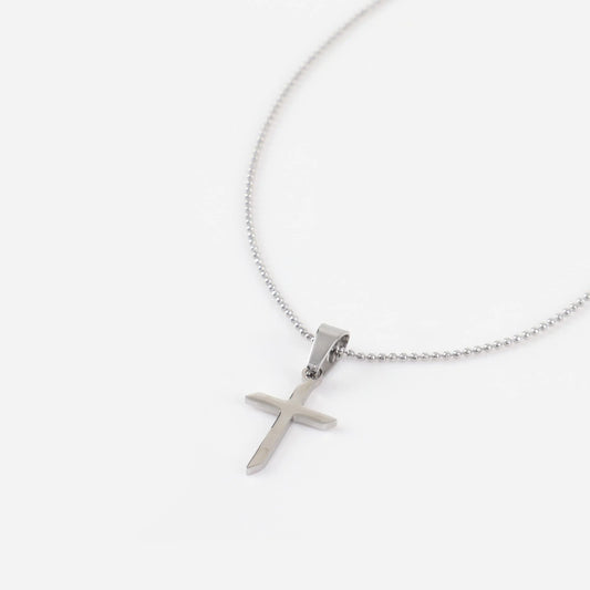 Κολιέ με σταυρό Mar and Mar Ehsan Cross από ανοξείδωτο ατσάλι