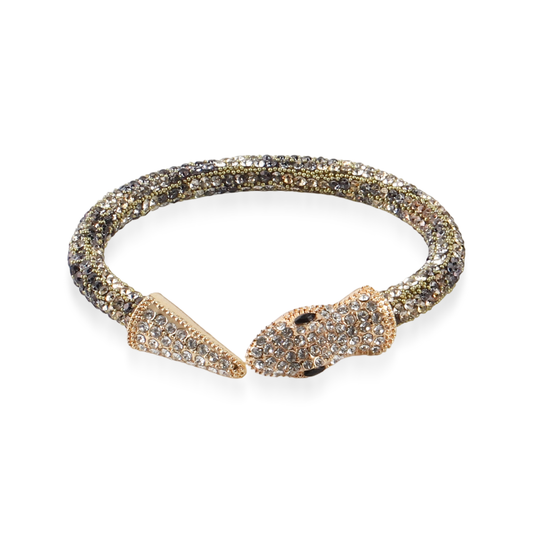 Βραχιόλι φίδι με ζιργκόν Snake Sparkle Bracelet
