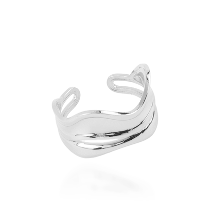 Γυναικείο δαχτυλίδι Mar and Mar Ophelia Silver από ανοξείδωτο ατσάλι