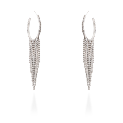 Σκουλαρίκια κρεμαστά με πέτρες ζιργκόν Mar and Mar Sunrise